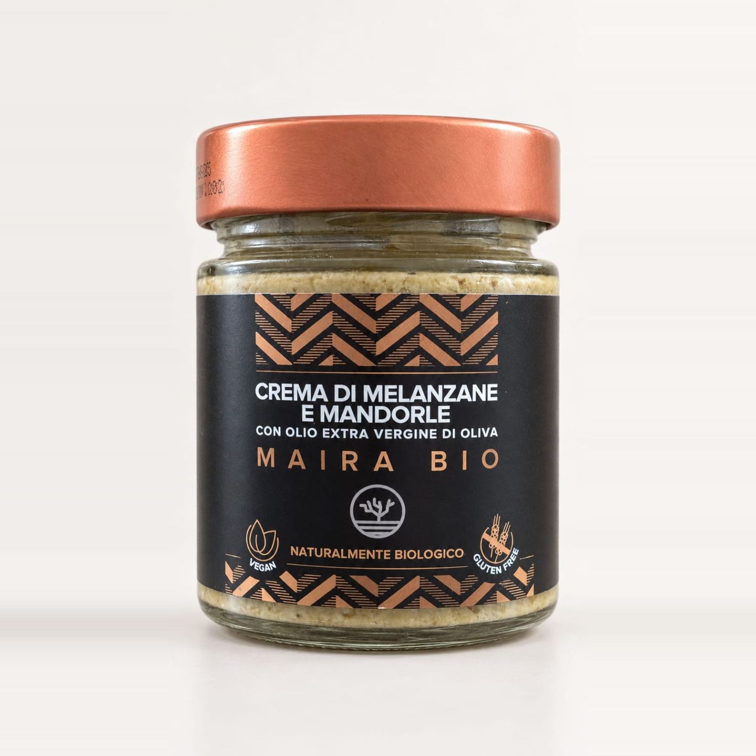 Crème d'aubergines et amandes